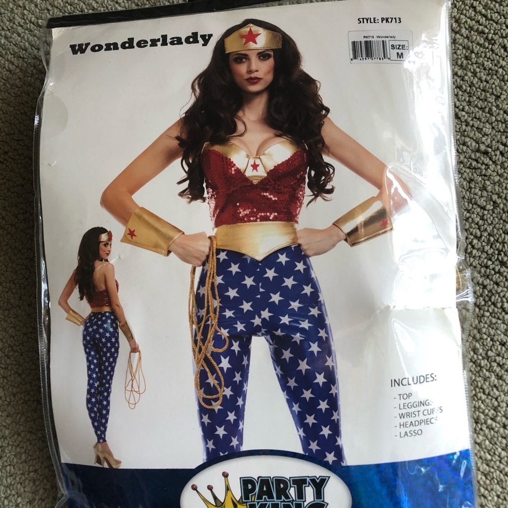 Party King Wonder Lady Woman Costume PK713 Size M